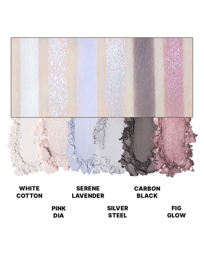 Палетка теней для век Huemi Spot-On Pigment Eye Palette #01 Dusk