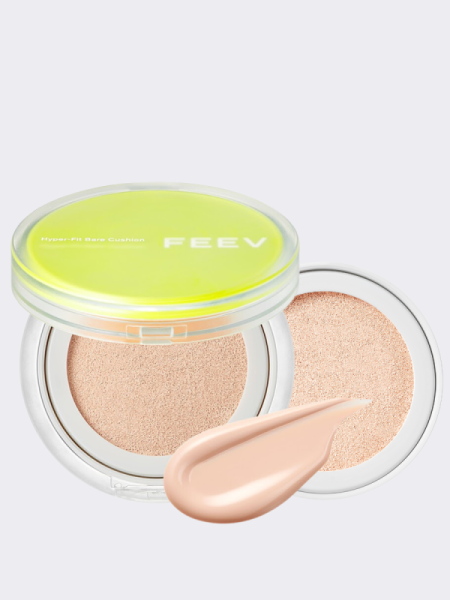 Набор: Лёгкий тональный кушон + рефил FEEV Hyper-Fit Bare Cushion 01 Fair Dew Set Набор: Лёгкий тональный кушон + рефил FEEV Hyper-Fit Bare Cushion 01 Fair Dew Set