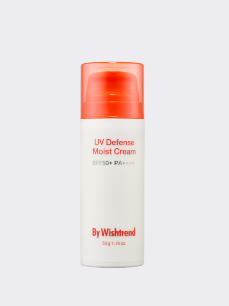Солнцезащитный крем с растительными экстрактами By Wishtrend UV Defense Moist Cream SPF50+ PA++++ Солнцезащитный крем с растительными экстрактами By Wishtrend UV Defense Moist Cream SPF50+ PA++++