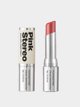 Матовый оттеночный бальзам для губ ALTERNATIVE STEREO Acoustic Matt Balm No2. Pink Stereo