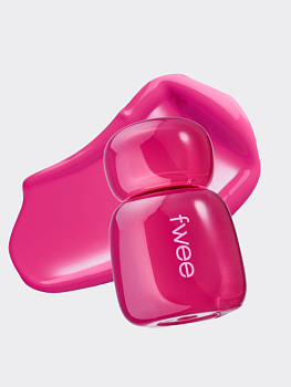 Стойкий пигмент для губ с полусияющим финишем fwee Pink Obsession Stay-fit Lip Tint G07 Kitsh Pink
