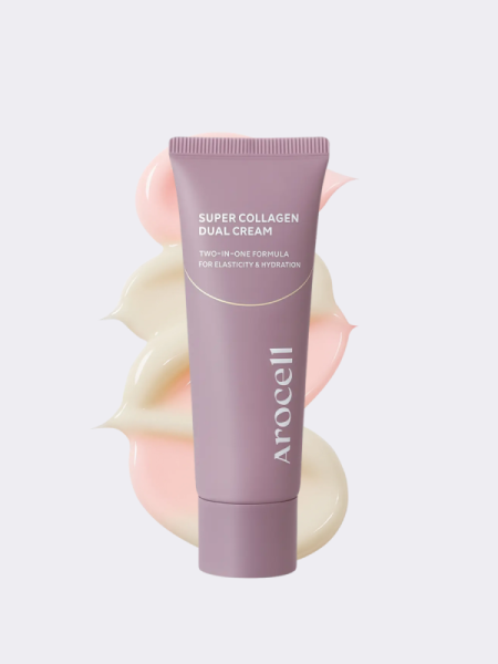 Двойной укрепляющий крем с ПДРН и ретинолом Arocell Super Collagen Dual Cream
