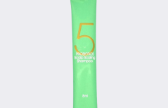 Глубокоочищающий шампунь с пробиотиками в саше Masil 5 Probiotics Scalp Scaling Shampoo