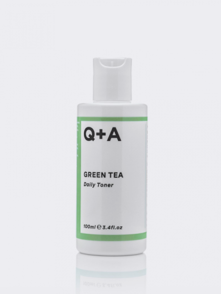 Освежающий тонер для лица с экстрактом зеленого чая и алоэ вера Q+A Green Tea Daily Toner Освежающий тонер для лица с экстрактом зеленого чая и алоэ вера Q+A Green Tea Daily Toner