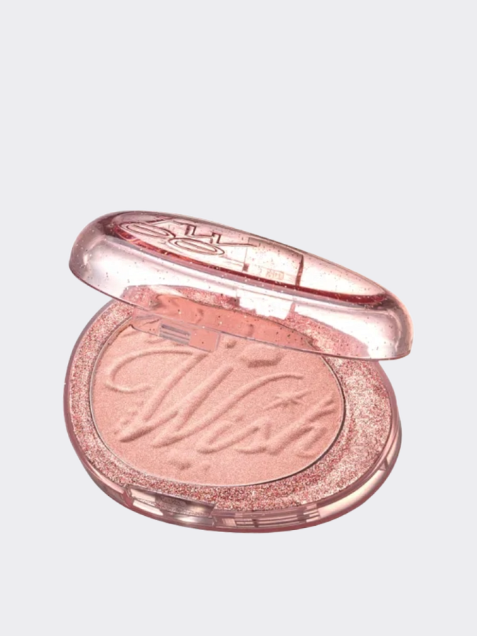 Оттеночная сияющая пудра для лица fwee Glitz Stone Highlighter HL06 Bliss Shell