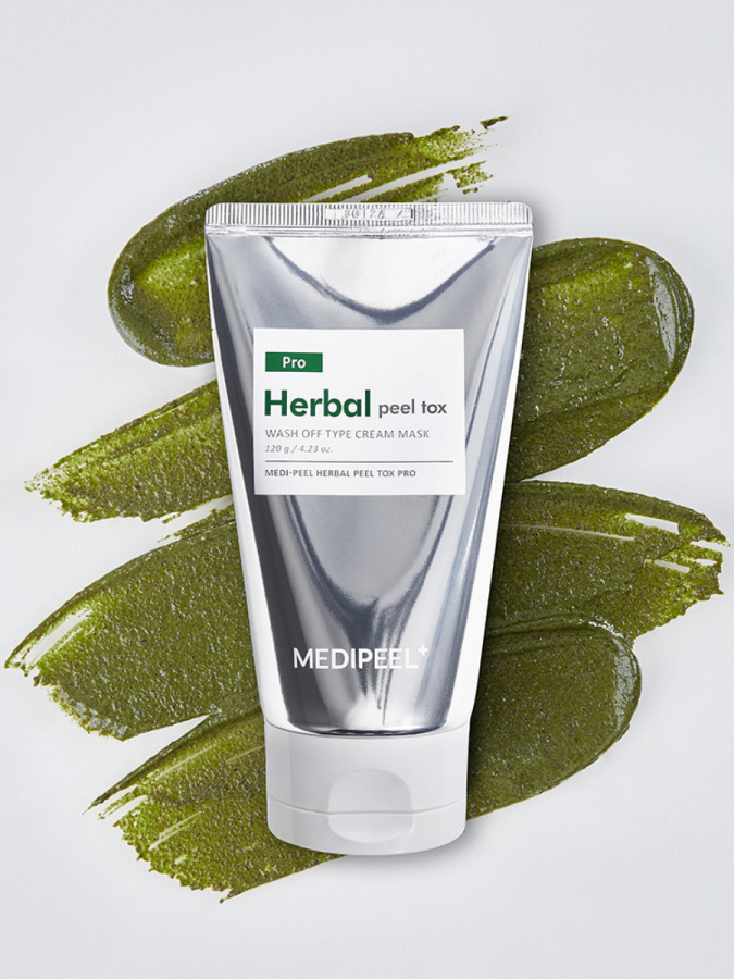 Обновлённая отшелушивающая смываемая маска для лица MEDI-PEEL Herbal Peel Tox PRO