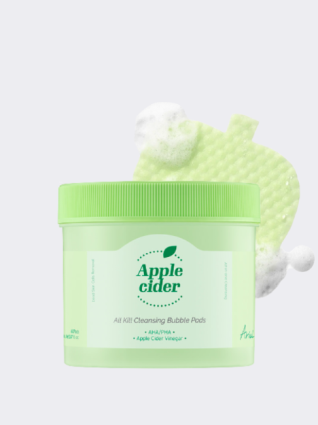 Очищающие пузырьковые диски для лица с яблочным уксусом Ariul Apple Cider All Kill Cleansing Bubble Pads