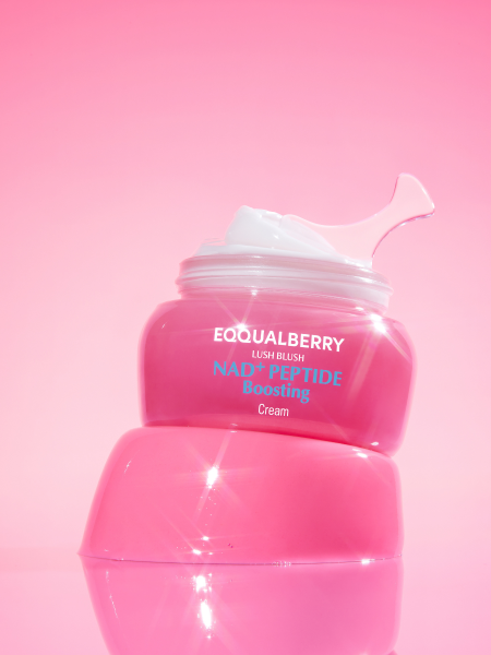 Разглаживающий крем для лица с пептидами EQQUALBERRY NAD+ Peptide Boosting Cream