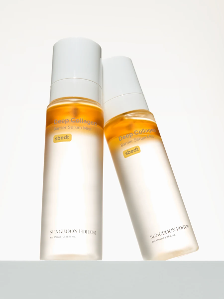 Двухфазный спрей с коллагеном и пептидами для сияния кожи Sungboon Editor Editor Deep Collagen Barrier Serum Mist