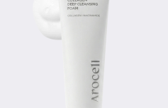 Глубокоочищающая пенка для умывания с коллагеном Arocell Collagen Deep Cleansing Foam