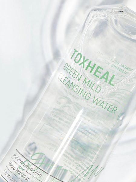 Жидкость для снятия макияжа Esthetic House Toxheal Green Mild Cleansing Water Жидкость для снятия макияжа Esthetic House Toxheal Green Mild Cleansing Water