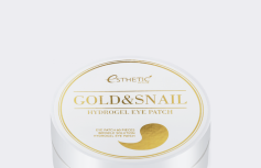 Гидрогелевые патчи для век с золотом и улиточным муцином ESTHETIC HOUSE Gold&Snail Hydrogel Eye Patch