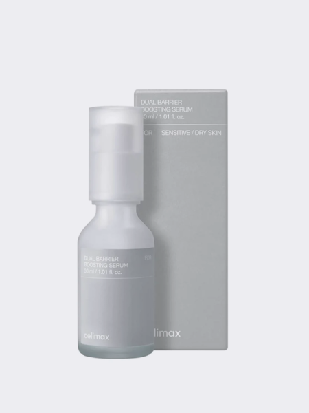 Укрепляющая сыворотка для лица с керамидами Celimax Dual Barrier Boosting Serum Укрепляющая сыворотка для лица с керамидами Celimax Dual Barrier Boosting Serum