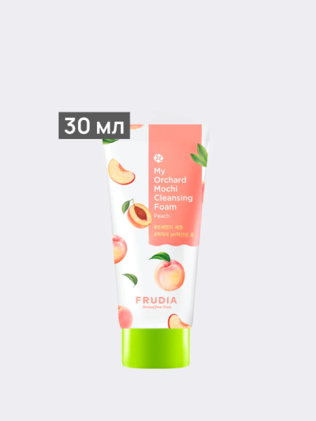 Очищающая пенка-моти с персиком FRUDIA My Orchard Mochi Cleansing Foam Peach