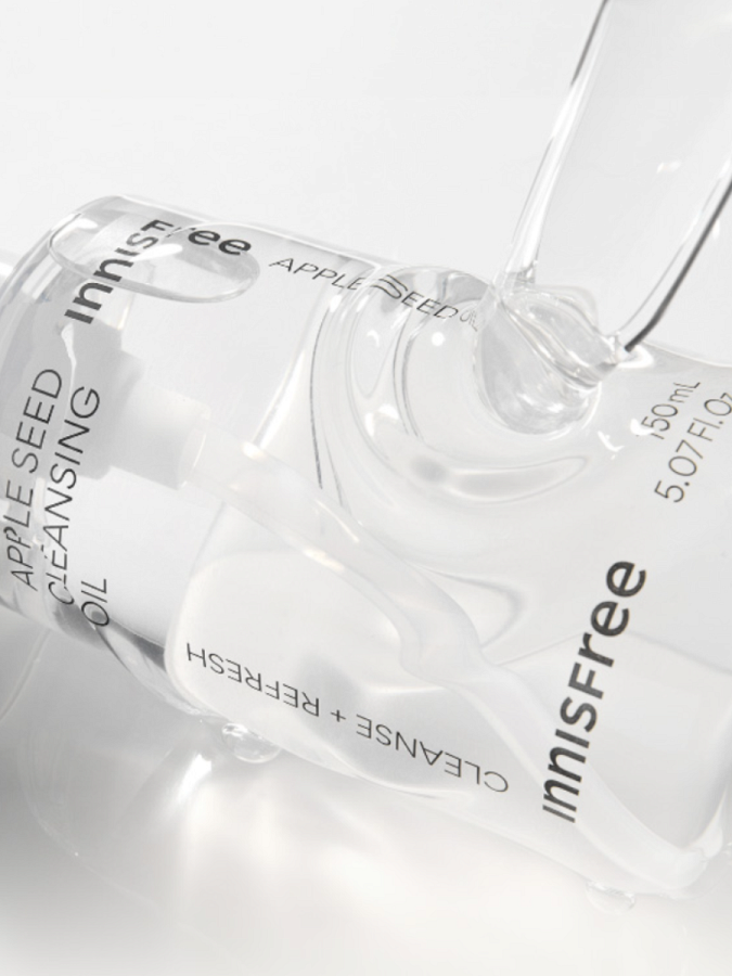 Очищающее гидрофильное масло с экстрактом яблока innisfree Apple Seed Cleansing Oil