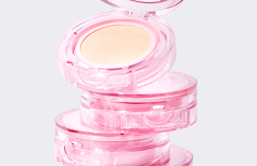 Тональный кушон с сияющим финише AMUSE Dew Power Vegan Cushion SPF 50+ PA++++ 03 Honey
