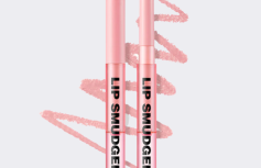 Бархатный карандаш для губ в нежном розовом оттенке AMUSE Lip Smudger 02 Rose