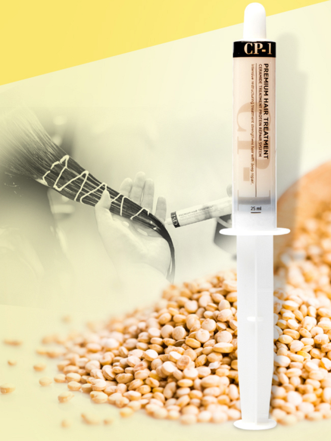Протеиновая восстанавливающая маска для волос Esthetic House CP-1 Premium Hair Treatment