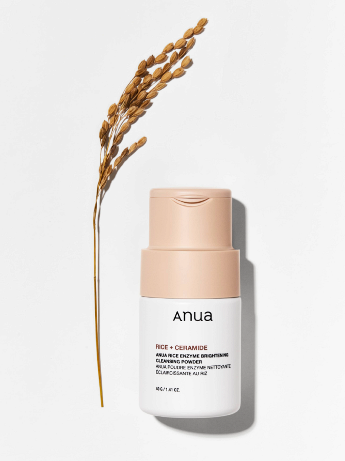 Смягчающая энзимная пудра с рисовым экстрактом ANUA Rice Enzyme Brightening Cleansing Powder