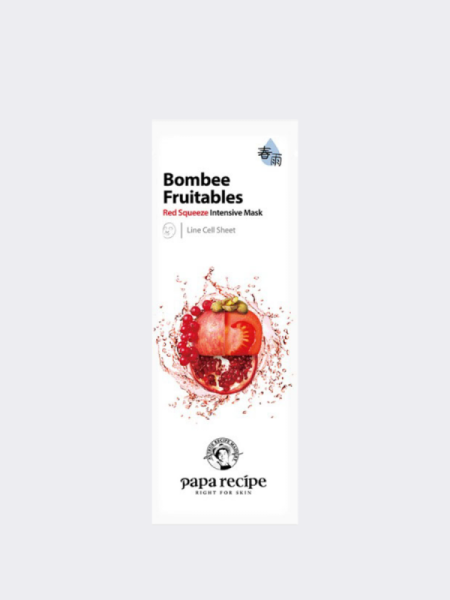 Питательная тканевая маска для лица Papa Recipe Bombee Fruitables Red Squeeze Intensive Mask Питательная тканевая маска для лица Papa Recipe Bombee Fruitables Red Squeeze Intensive Mask