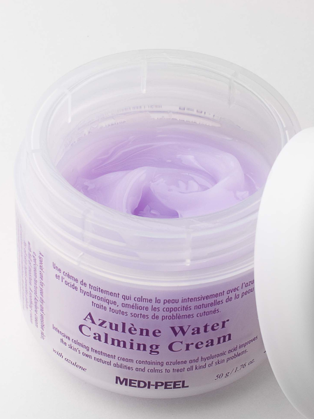 Успокаивающий восстанавливающий крем с азуленом MEDI-PEEL Azulene Water Calming Cream Успокаивающий восстанавливающий крем с азуленом MEDI-PEEL Azulene Water Calming Cream