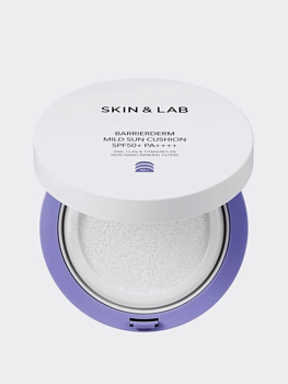 Солнцезащитное средство с керамидами SKIN&LAB Barrierderm Mild Sun Cushion SPF 50+ PA++++