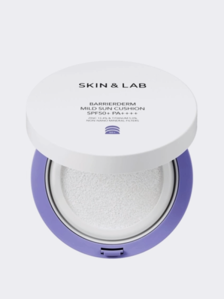 Солнцезащитный кушон с керамидами SKIN&LAB Barrierderm Mild Sun Cushion SPF 50+ PA++++ Солнцезащитный кушон с керамидами SKIN&LAB Barrierderm Mild Sun Cushion SPF 50+ PA++++