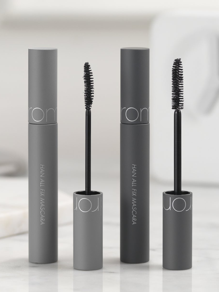 Удлиняющая тушь для ресниц в чёрном оттенке rom&nd Han All Fix Mascara L01 Long Black