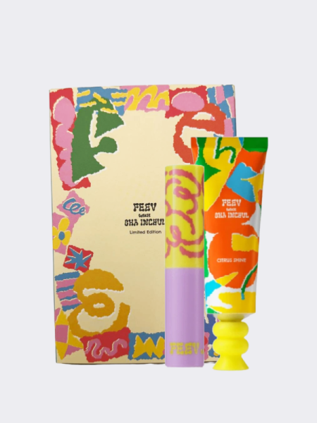 Лимитированный бокс со средствами для губ и рук FEEV Cha In Chul Collaboration Box #2 Citrus Shine + Comely Pink Лимитированный бокс со средствами для губ и рук FEEV Cha In Chul Collaboration Box #2 Citrus Shine + Comely Pink