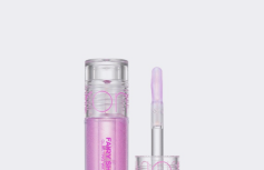 МИНИ Жидкий блеск для губ с сияющими частицами в лиловом оттенке rom&nd Glasting Water Gloss 03 Fairy Sherbet