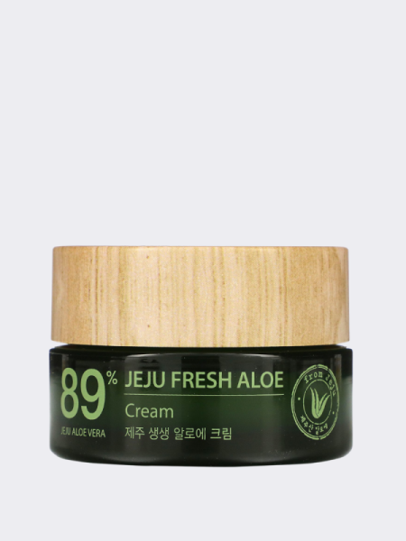 Освежающий крем для лица с алоэ The Saem Jeju Fresh Aloe Cream