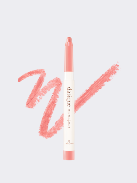 Мягкий карандаш для губ Dasique Mood Blur Lip Pencil #03 Peach Cream