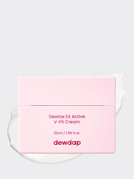 Разглаживающий крем для лица с ретинолом dewdap Dewtox Ex Active V‑Fit Cream