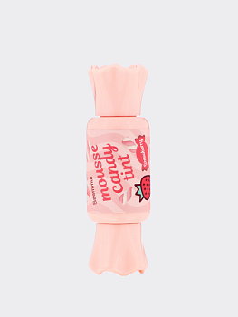 Пигмент-мусс для губ Конфетка Оттенок 02 The Saem Strawberry Saemmul Mousse Candy Tint