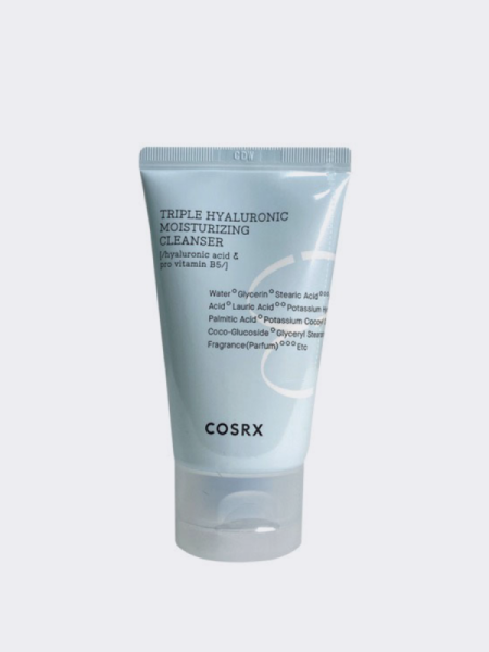 МИНИ Очищающая пенка с комплексом гиалуроновой кислоты Cosrx Hydrium Triple Hyaluronic Moisturizing Cleanser МИНИ Очищающая пенка с комплексом гиалуроновой кислоты Cosrx Hydrium Triple Hyaluronic Moisturizing Cleanser