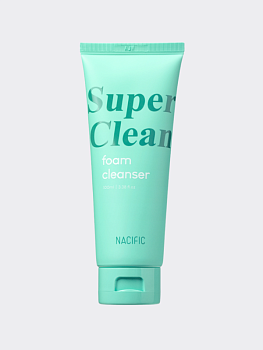 Глубокоочищающая пенка для умывания с растительными экстрактами Nacific Super Clean Foam Cleanser