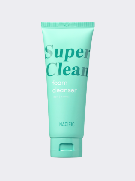 Глубокоочищающая пенка для умывания с растительными экстрактами Nacific Super Clean Foam Cleanser Глубокоочищающая пенка для умывания с растительными экстрактами Nacific Super Clean Foam Cleanser