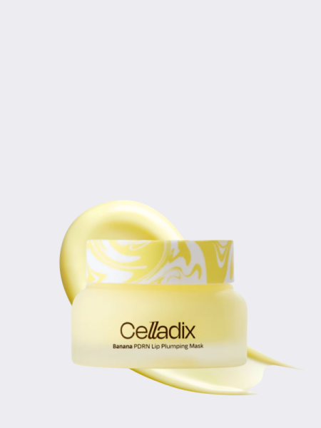 Питательная маска для губ с растительным ПДРН Celladix Banana PDRN Lip Plumping Mask