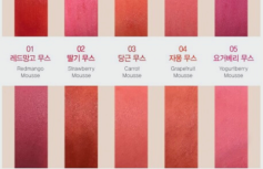 Тинт-мусс для губ Конфетка Оттенок 03 Carrot The Saem Saemmul Mousse Candy Tint
