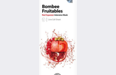 Питательная тканевая маска для лица с экстрактами красных плодов Papa Recipe Bombee Fruitables Red Squeeze Intensive Mask