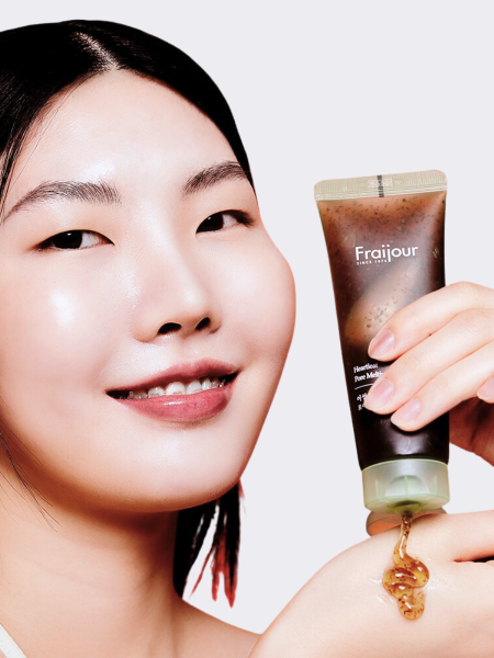 Очищающая гелевая маска для лица с экстрактом хауттюйнии Fraijour Heartleaf Pore Melting Gel Mask Очищающая гелевая маска для лица с экстрактом хауттюйнии Fraijour Heartleaf Pore Melting Gel Mask