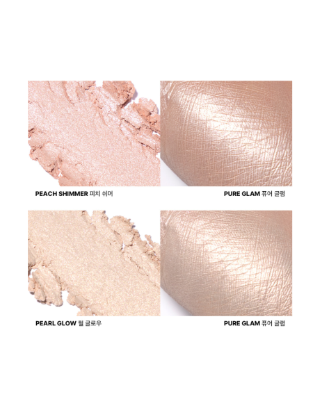 Многофункциональная палетка-хайлайтер Huemi Multi-Use Glow On Palette №02 Pure Glam