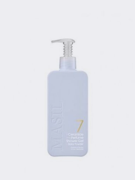 Смягчающий парфюмированный гель для душа с керамидами Masil 7 Ceramide Shower Gel Baby Powder