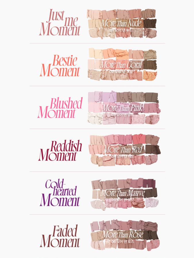 Палетка теней для век fwee More Mood Eyeshadow Palette 04 More Than Red