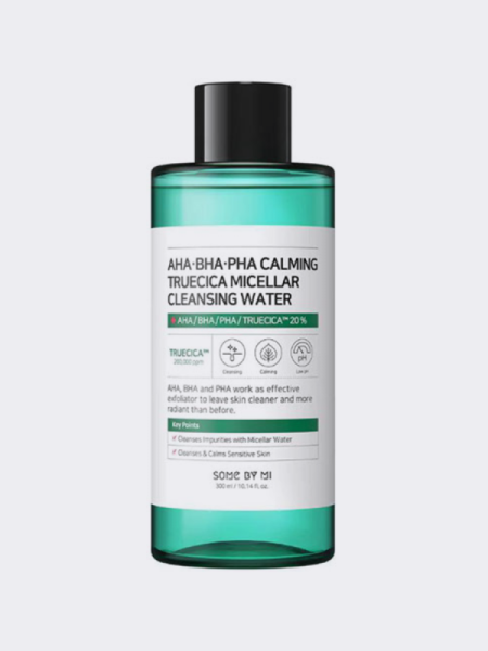 Мицеллярная вода для снятия макияжа Some By Mi AHA BHA PHA Calming Truecica Micellar Cleansing Water Мицеллярная вода для снятия макияжа Some By Mi AHA BHA PHA Calming Truecica Micellar Cleansing Water