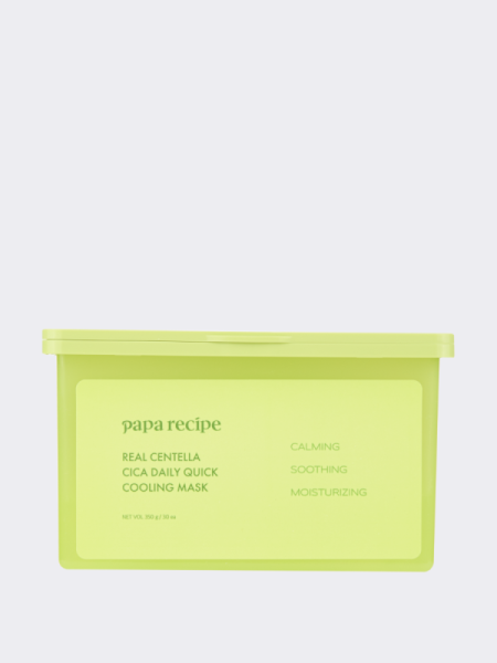 Набор освежающих тканевых масок с экстрактом центеллы Papa Recipe Real Centella Cica Daily Quick Cooling Mask Набор освежающих тканевых масок с экстрактом центеллы Papa Recipe Real Centella Cica Daily Quick Cooling Mask