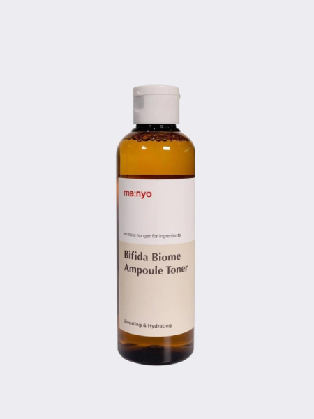 Укрепляющий ампульный тонер с бифидобактериями Ma:nyo Factory Bifida Biome Ampoule Toner Укрепляющий ампульный тонер с бифидобактериями Ma:nyo Factory Bifida Biome Ampoule Toner