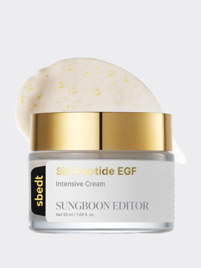 Интенсивный восстанавливающий лифтинг-крем с пептидами и золотом Sungboon Editor Silk Peptide Intensive Lifting Cream