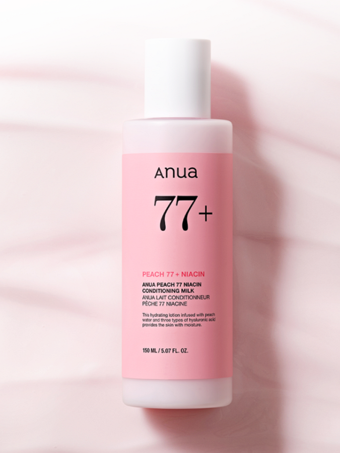 Молочко-эмульсия для лица с экстрактом персика и ниацинамидом ANUA Peach 77% Niacin Conditioning Milk