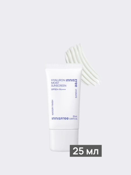 Солнцезащитный крем с гиалуроновой кислотой innisfree Hyaluron Moist Sunscreen SPF50+ PA++++